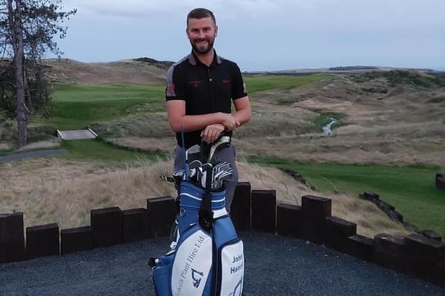 Clydebank pro John Henry carded a four-under 68 in a strong wind at Dumbarnie Links to win the Golfbreaks Get Back to Golf Tour Grand Final.