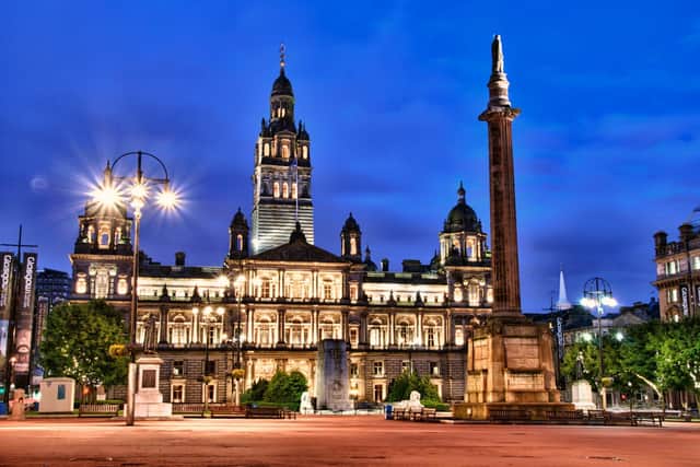 Glasgow City Chambers , the home of Glasgow City Council, one of Scotland's largest employers. Local councils are expected to be badly hit in a wave of SNP austerity, writes Murdo Fraser.