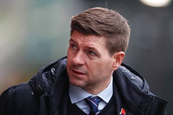 Steven Gerrard says he "fell in love" with Rangers during his time at Ibrox. (Photo by Ian MacNicol/Getty Images)