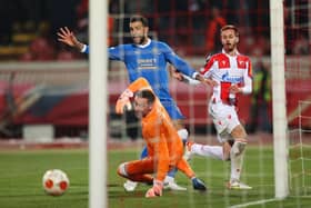 'Enchanted' Allan McGregor was branded the Scottish Octopus by impressed Serbian media. (Photo by Alex Pantling/Getty Images)