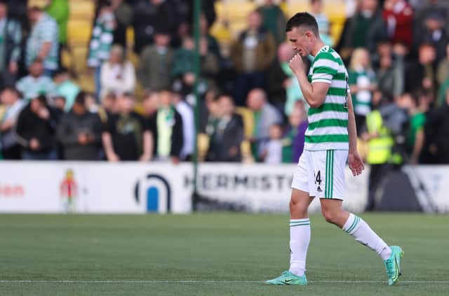 Celtic were beaten 1-0 by Livingston at the Tony Macaroni Arena. Picture: SNS