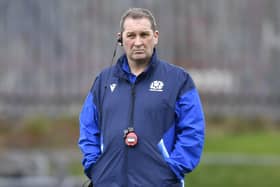 GLASGOW, SCOTLAND - MARCH 19: Scotland head coach Kenny Murray during an under-20 Six Nations match between Scotland and Italy at Scotstoun Stadium, on March 19, 2023, in Glasgow, Scotland. (Photo by Ross MacDonald / SNS Group)