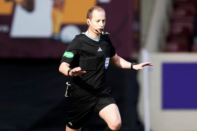 Referee Willie Collum stuck by his non-red card decision during Motherwell v Celtic.