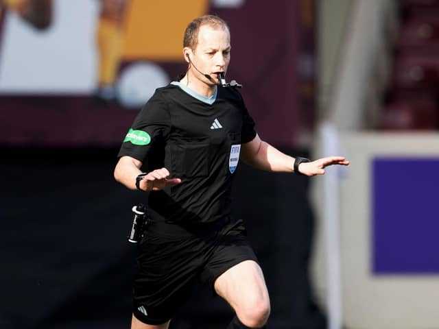 Referee Willie Collum stuck by his non-red card decision during Motherwell v Celtic.