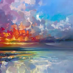 'Hope' is one of 35 new paintings by Scott Naismith which will feature in the Morningside Gallery exhibition.