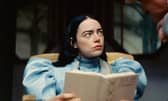 Emma Stone plays Bella Baxter in Yorgos Lanthimos' adaptation of Alasdair Gray's novel Poor Things.