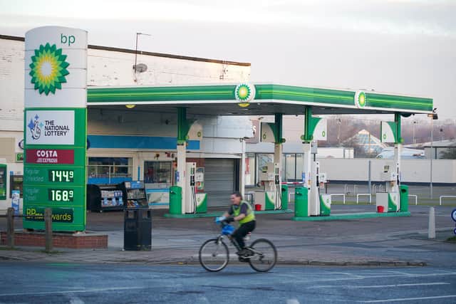 Profits hit record highs as BP benefited from stronger oil and gas prices caused by the war in Ukraine.