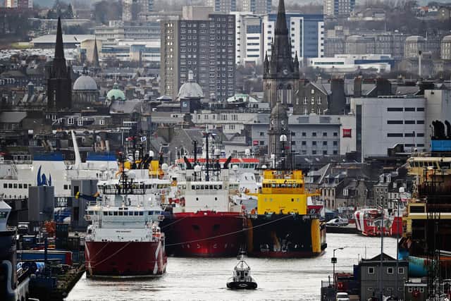 The city of Aberdeen