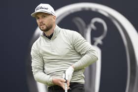Michael Stewart, pictured playing in the 151st Open in July, is among the Scots competing in second stage of DP World Tour Qualifying School in Spain. Picture: Tom Russo