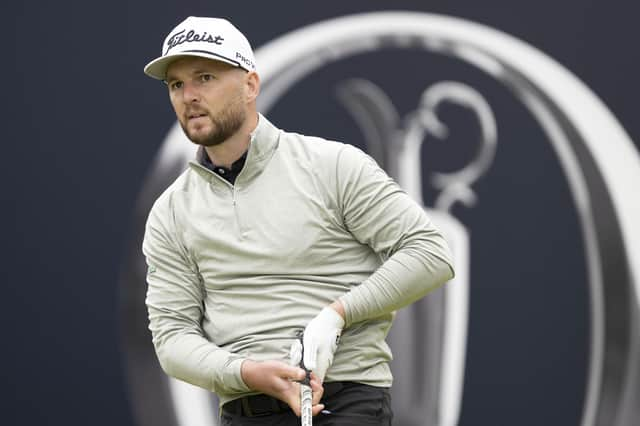 Michael Stewart, pictured playing in the 151st Open in July, is among the Scots competing in second stage of DP World Tour Qualifying School in Spain. Picture: Tom Russo