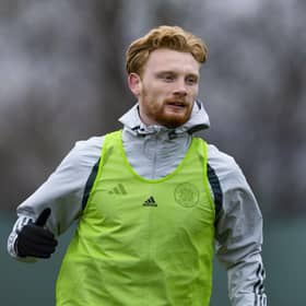 Defender Liam Scales has joined the lengthy injury list at Celtic. (Photo by Craig Foy / SNS Group)