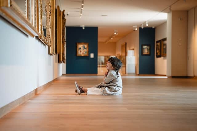 The new Scottish galleries at the National Gallery in Edinburgh will open to the public on 30 September. Picture: Campbell Donaldson