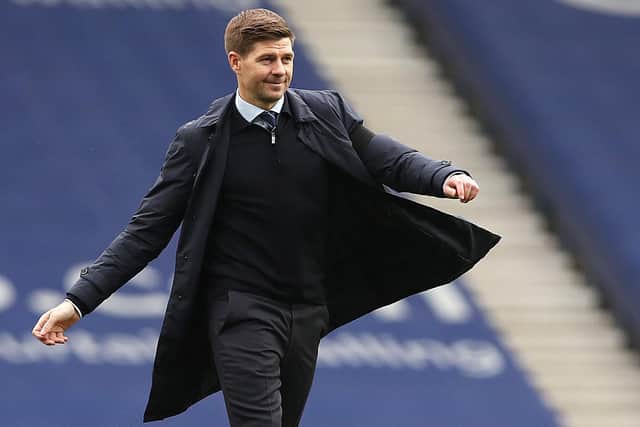 Rangers manager Steven Gerrard.