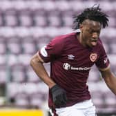 Armand Gnanduillet is in good goalscoring form for Hearts.