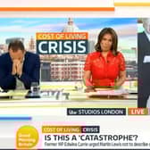 GMB host Martin Lewis could not hide his exacerbation