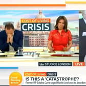 GMB host Martin Lewis could not hide his exacerbation