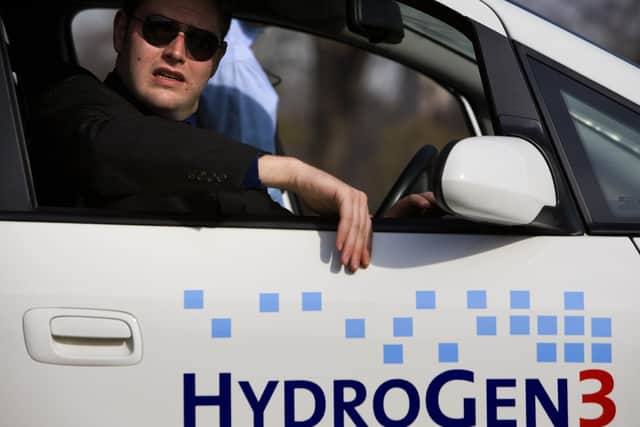 Using green electricity to make hydrogen may not be as efficient as using the electricity directly (Picture: Brendan Smialowski/Getty Images)