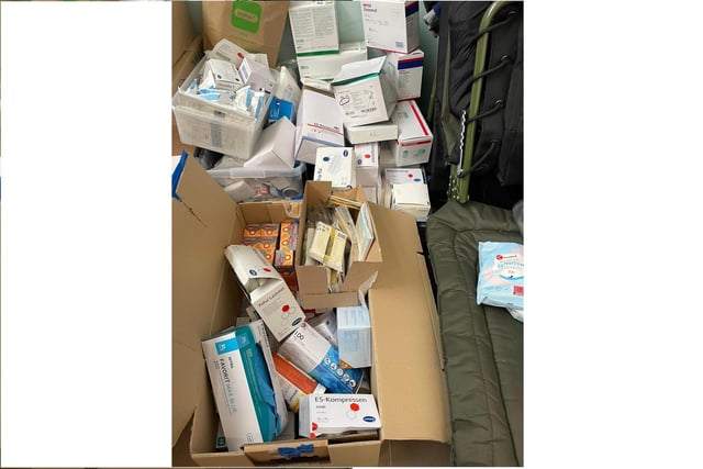 Members of Bridge to Unity, from Emsworth, delivering supplies to the border between Poland and Ukraine to help Ukrainian refugees
March 5/6, 2022