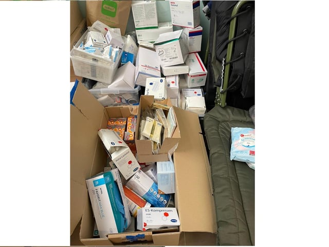 Members of Bridge to Unity, from Emsworth, delivering supplies to the border between Poland and Ukraine to help Ukrainian refugees
March 5/6, 2022
