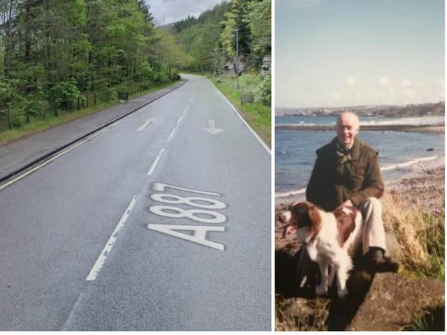 John Winton McNab, 86, was found two days after he had been reported missing