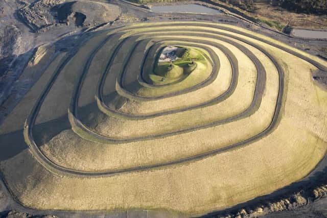 Bold designs are being drawn up to develop the former opencast mine at St Ninians, near Kelty, Fife, and transform it into a health and wellness park with plans now taking shape to place a national memorial to those persecuted as witches in Scotland at the site. PIC: Contributed.