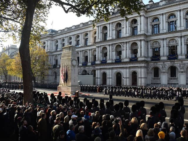 Plea: Veterans and well-wishers are being urges to stay away from  war memorials this Remembrance Sunday