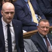 SNP Westminster leader Stephen Flynn speaks during Prime Minister's Questions in the House of Commons, London.