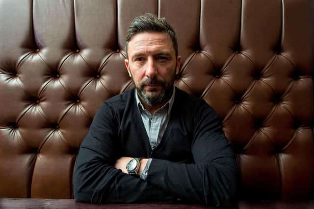 Former Aberdeen manager Derek McInnes.