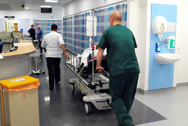 More than 4,000 Scots waited more than 24 hours in A&E in the first six months of this year. Picture: PA
