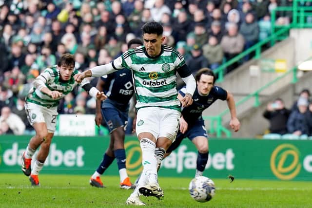 Celtic's Luis Palma failed from the spot - not once, but twice.
