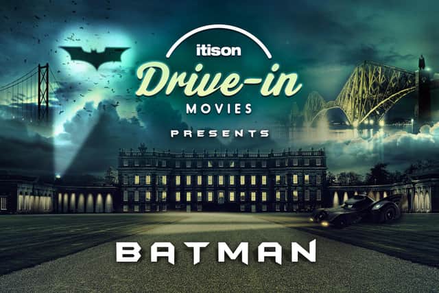 Three days of outdoor drive-in screenings of Harry Potter and Batman movies are due to be held at Hopetoun House in Edinburgh in May.