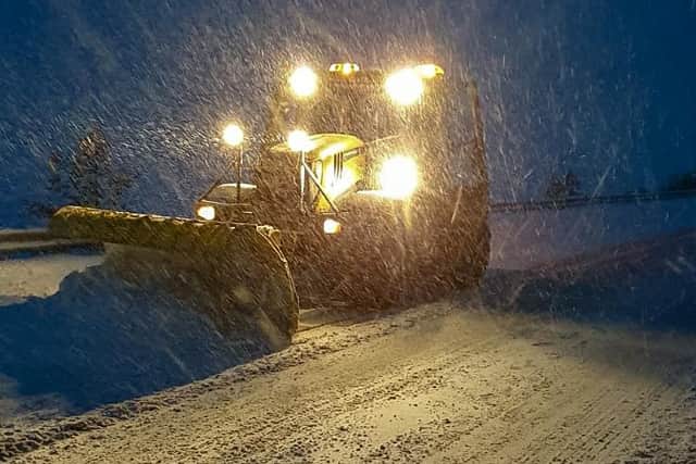 Extra gritting will require additional staff. Picture: BEAR Scotland