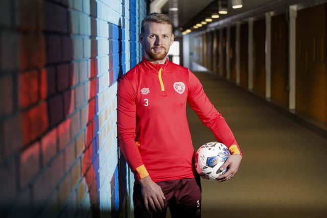 Hearts defender Stephen Kingsley.
