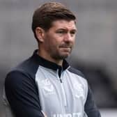 Rangers Manager Steven Gerrard pitched his side into the first of two friendlies this weekend. (Photo by Craig Williamson / SNS Group)