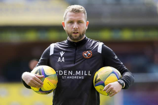 Adam Asghar is leaving Dundee United after three years at the club.