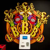 A Bitcoin ATM. Picture: John Devlin.