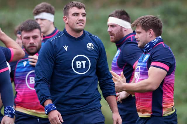 Sam Skinner joined up with the Scotland squad after helping Exeter Chiefs win the double. Picture: Craig Williamson/SNS