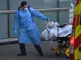 Coronavirus in Scotland. (Photo by DANIEL LEAL-OLIVAS / AFP)