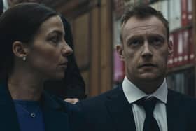 Undated handout photo issued by Channel 4 of Rebekah Vardy played by Natalia Tena and Jamie Vardy played by Marton Nagyszokolyai in the upcoming series "Vardy v Rooney: A Courtroom Drama", a dramatisation