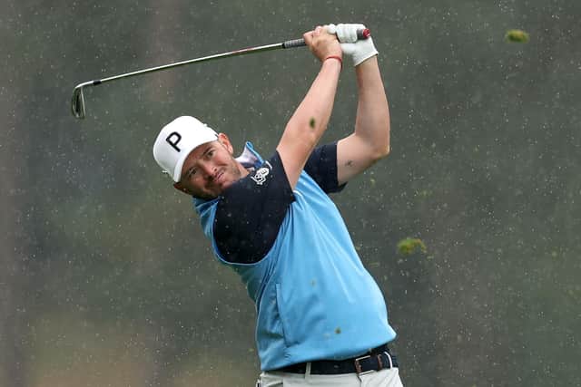 Ewen Ferguson in action during the BMW PGA Championship at Wentworth Club in Surrey. Picture: Richard Heathcote/Getty Images.