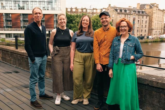 Rationale's leadership team are celebrating a record-breaking year. Left to right: Svein Clouston, Caroline Olechowski, Aisling Cotter, Paul Saag and Rowan Morrison.