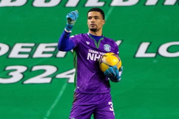 Dillon Barnes, pictured in action for Hibs against St Mirren at Easter Road, on December 23, has been recalled by QPR. (Photo by Bill Murray / SNS Group)
