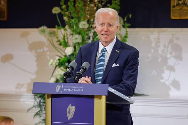 US President Joe Biden has been accused of hating Britain.