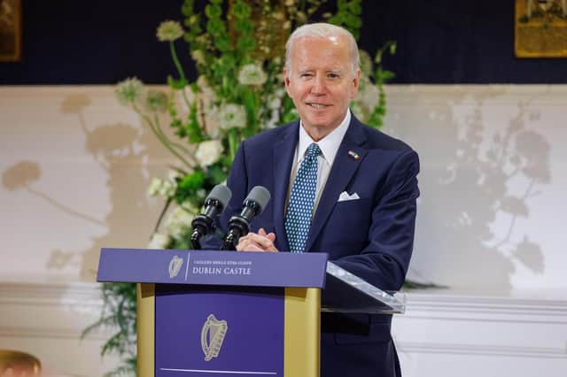 US President Joe Biden has been accused of hating Britain.