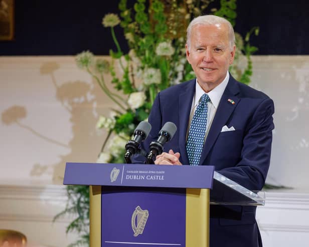 US President Joe Biden has been accused of hating Britain.