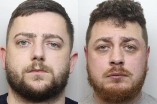Connor Hadi, 26, of Toll Bar Avenue, Sheffield, and Bradley Jenkins, 28, of Waverley View, Rotherham, were jailed for 27 years each in September after being convicted of attempted murder.
Officers were called on January 6 to reports that shots had been fired at a number of people standing on Castledale Croft, a residential street on the Manor estate.
Police described how the gunmen's target had been a 23-year-old man but his mother had been the first victim, with bullets hitting her shoulder, face and head, leaving her needing hospital treatment.
Shortly after, their intended target was shot too, in his arms and hands, after following the pair and challenging them in a nearby garden.