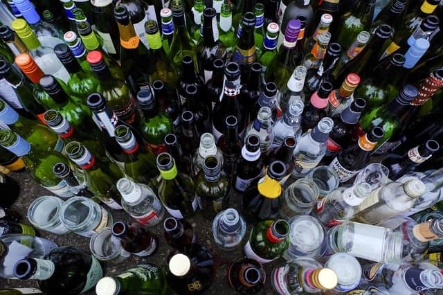 The inclusion of glass in Scotland's deposit return recycling scheme proved to be a sticking point (Picture: Steve Parsons/PA Wire)
