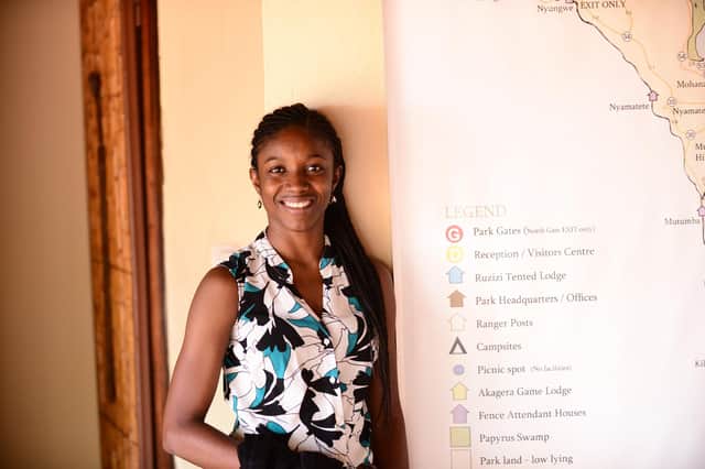 Elizabeth Ojo, director of operations is at ALU’s School of Wildlife conservation. "There were a few snide and insensitive comments in the beginning about my stamina and tolerance for fieldwork. Thankfully, I was part of a tough team of women and I soon proved my critics wrong.”