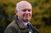 Former Conservative leader Iain Duncan Smith has spoken out against the cut in Universal Credit saying it will 'damage living standards, health and opportunities' for those most in need (Picture: Daniel Leal-Olivas/AFP via Getty Images)
