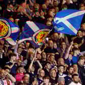 Scotland fans at Hampden Park